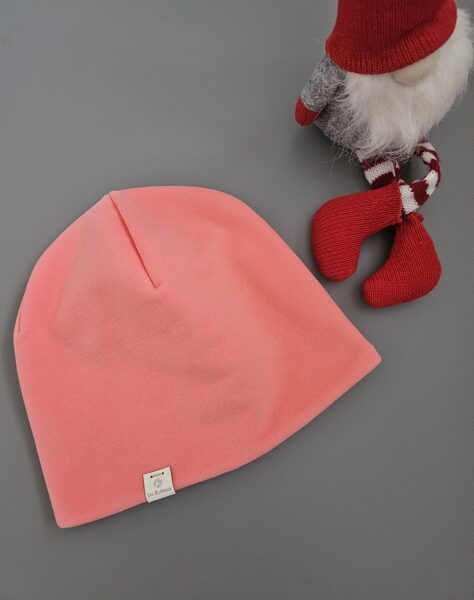 Siltās cepures ar velūra efektu - Rozā sorberts