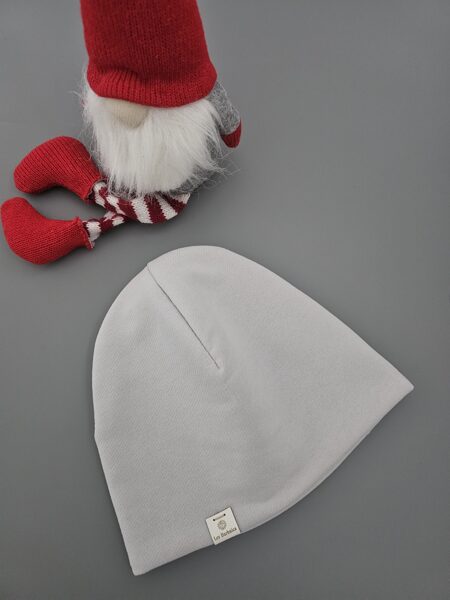 Siltās cepures ar velūra efektu - Gaiši pelēkas