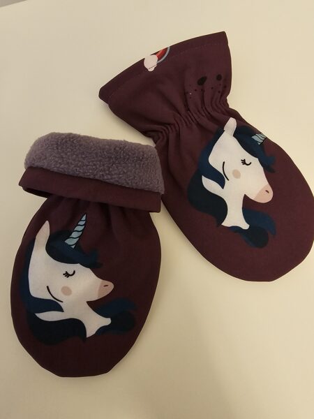 Softshell ziemas cimdi - vienradži